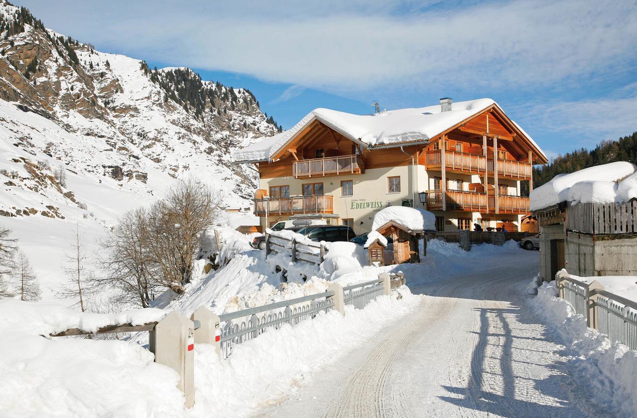 Hotel Gasthaus Edelweiss Pfelders Dış mekan fotoğraf