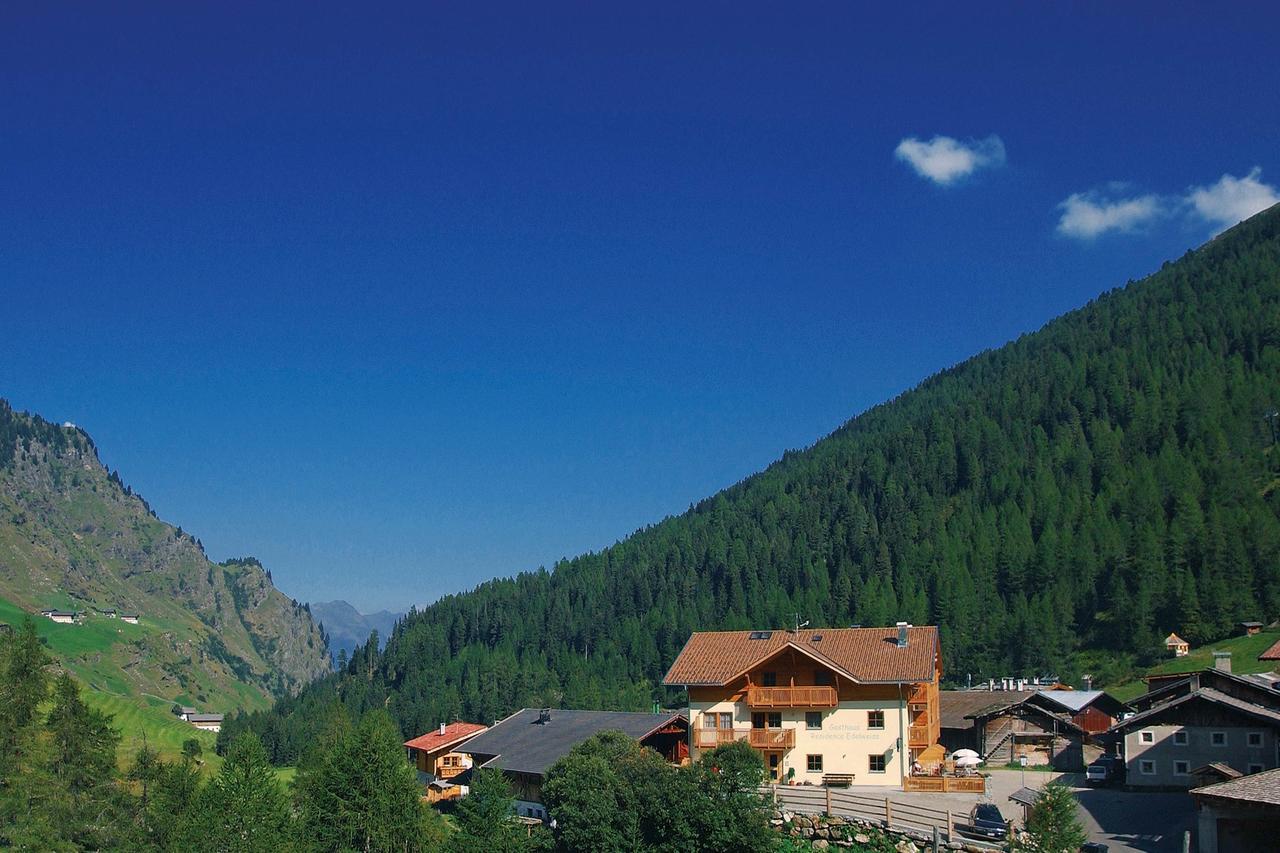 Hotel Gasthaus Edelweiss Pfelders Dış mekan fotoğraf